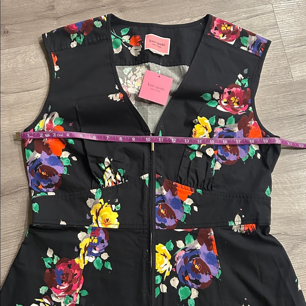 KATE SPADE | rare roses poplin dress - Picture 8 of 16